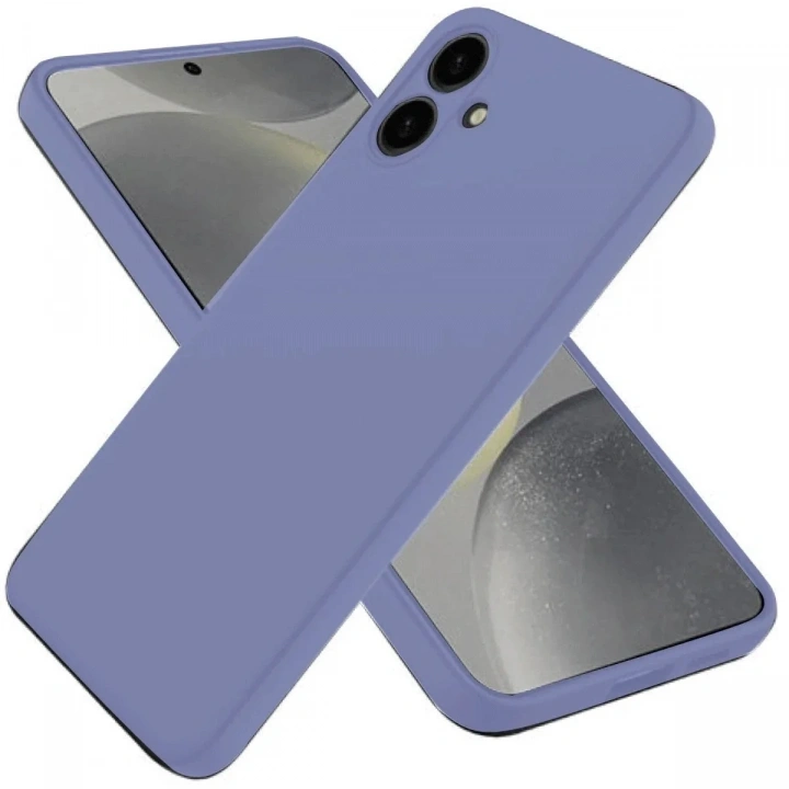 Mey İthalat®  Samsung Galaxy A06 Kılıf First Silikon - Lila