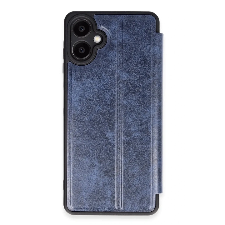 Mey İthalat®  Samsung Galaxy A06 Kılıf Flip Cover - Lacivert