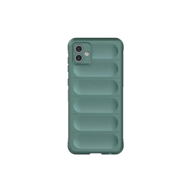 Mey İthalat®  Samsung Galaxy A06 Kılıf Optimum Silikon - Koyu Yeşil