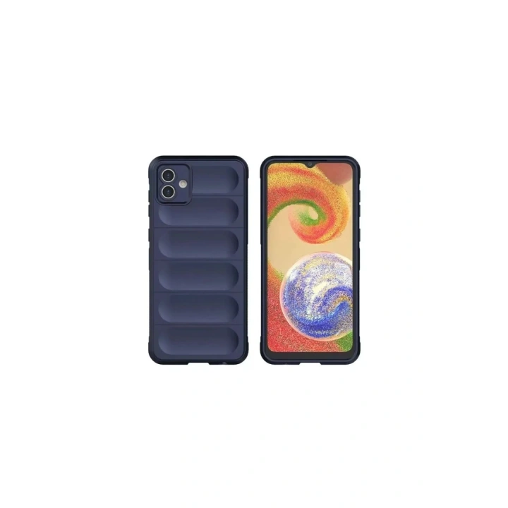 Mey İthalat®  Samsung Galaxy A06 Kılıf Optimum Silikon - Lacivert