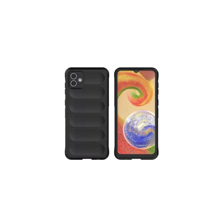 Mey İthalat®  Samsung Galaxy A06 Kılıf Optimum Silikon - Siyah