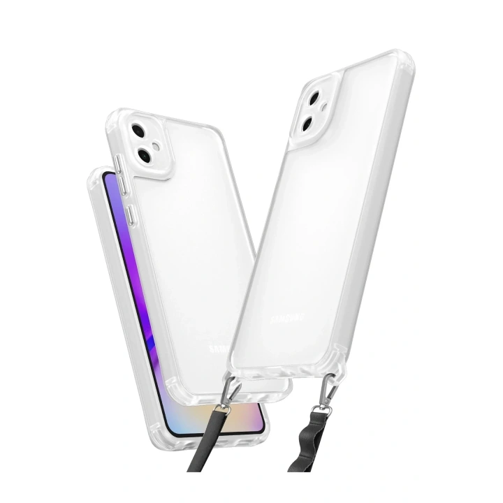 Mey İthalat®  Samsung Galaxy A06 Kılıf Penta Silikon Kılıf - Şeffaf