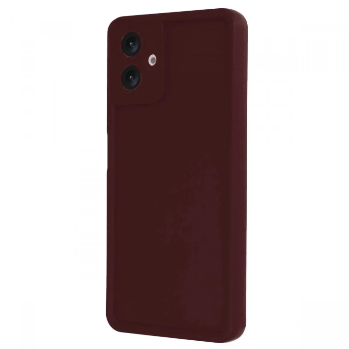 Mey İthalat®  Samsung Galaxy A06 Kılıf Viera Silikon - Bordo