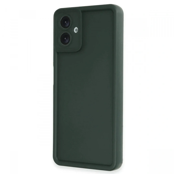 Mey İthalat®  Samsung Galaxy A06 Kılıf Viera Silikon - Koyu Yeşil