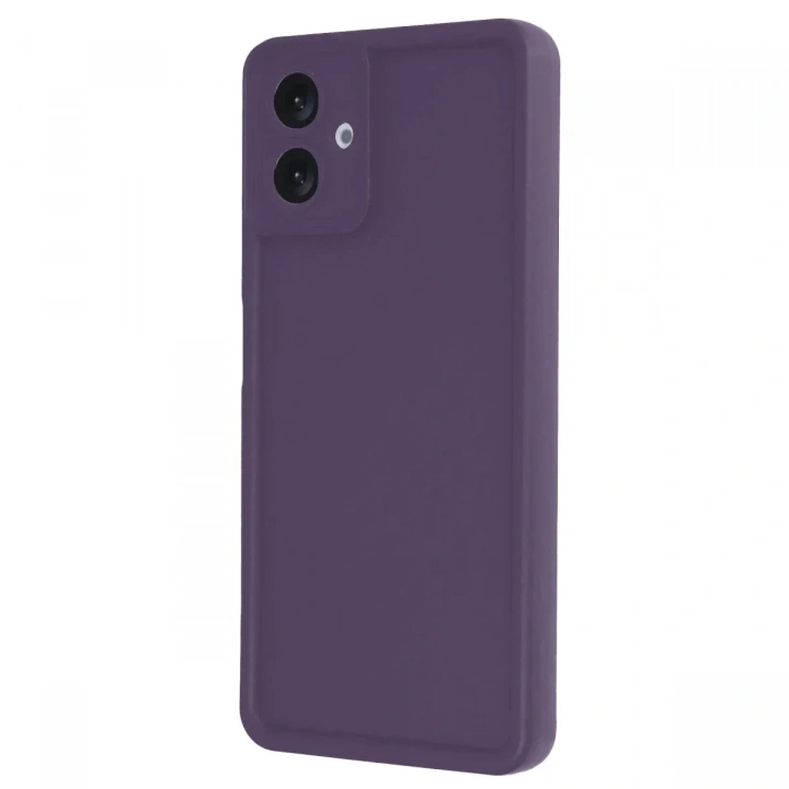 Mey İthalat®  Samsung Galaxy A06 Kılıf Viera Silikon - Mürdüm