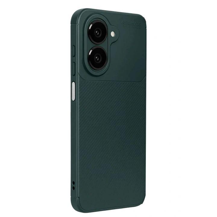 Mey İthalat®  Samsung Galaxy A07 4G Auto Focus Karbon Kapak - Koyu Yeşil
