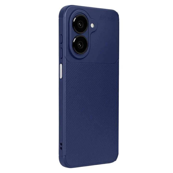 Mey İthalat®  Samsung Galaxy A07 4G Auto Focus Karbon Kapak - Lacivert
