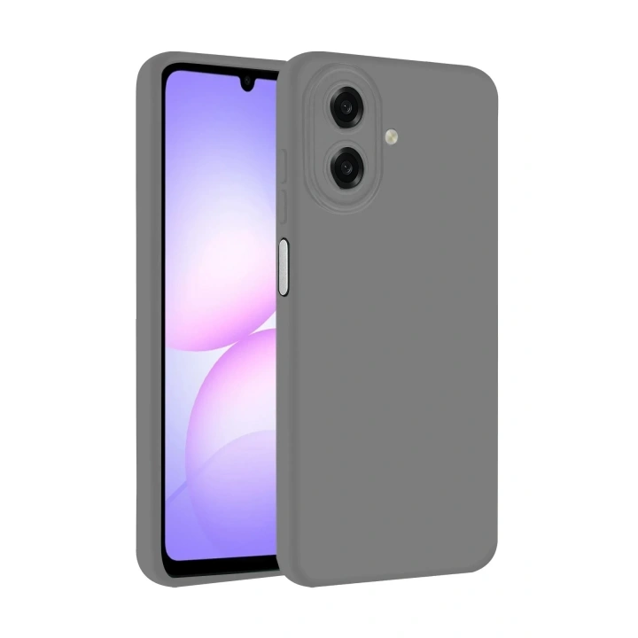Mey İthalat®  Samsung Galaxy A07 4G First Silikon - Gri