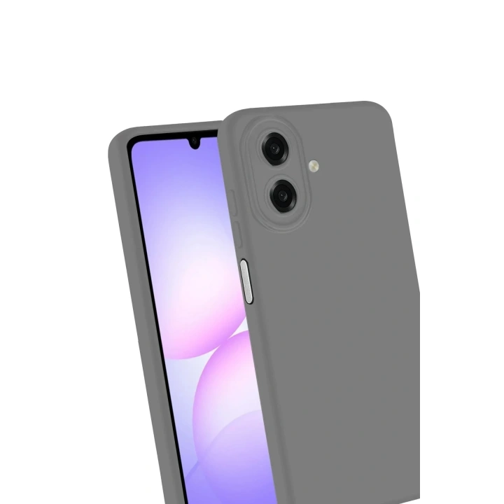 Mey İthalat®  Samsung Galaxy A07 4G First Silikon - Gri