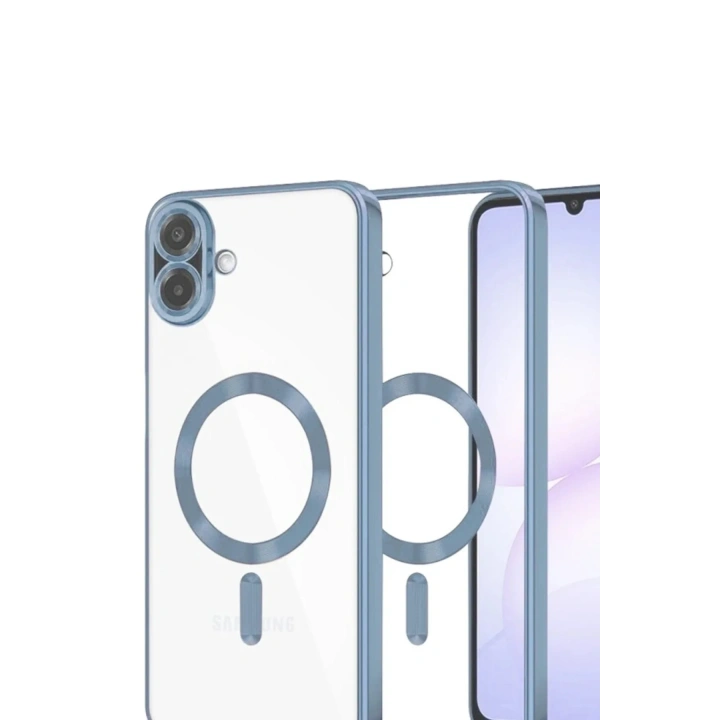Mey İthalat®  Samsung Galaxy A07 4G Kross Magneticsafe Kapak - Sierra Blue