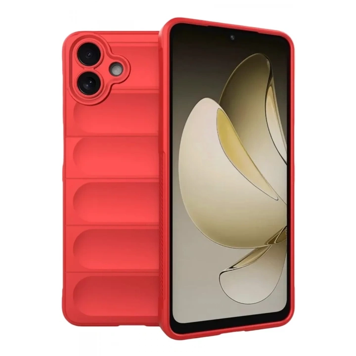 Mey İthalat®  Samsung Galaxy A07 4G Optimum Silikon - Kırmızı