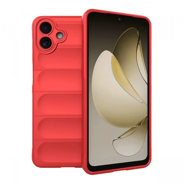 Mey İthalat®  Samsung Galaxy A07 4G Optimum Silikon - Kırmızı