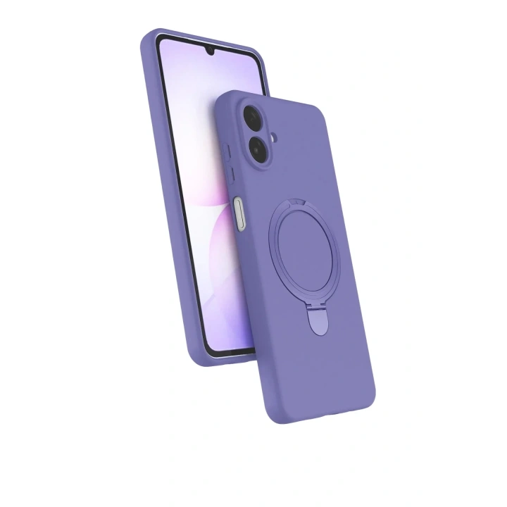Mey İthalat®  Samsung Galaxy A07 4G Regal Magsafe Standlı Kapak - Lila