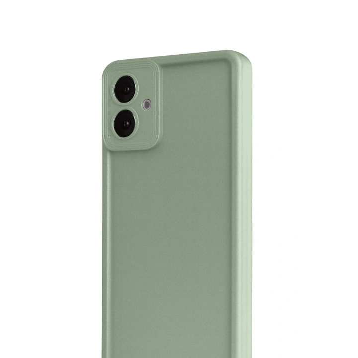 Mey İthalat®  Samsung Galaxy A07 4G Viera Silikon - Açık Yeşil