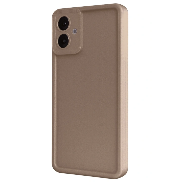 Mey İthalat®  Samsung Galaxy A07 4G Viera Silikon - Kahverengi