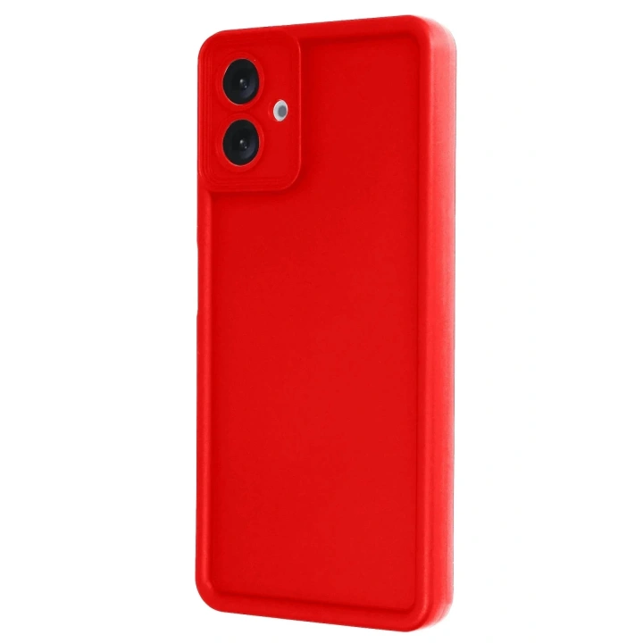 Mey İthalat®  Samsung Galaxy A07 4G Viera Silikon - Kırmızı