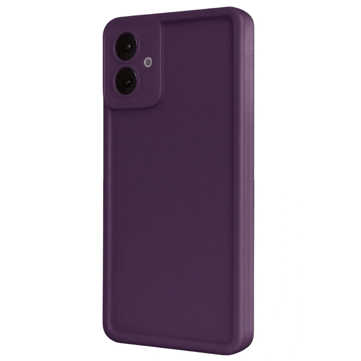 Mey İthalat®  Samsung Galaxy A07 4G Viera Silikon - Mürdüm