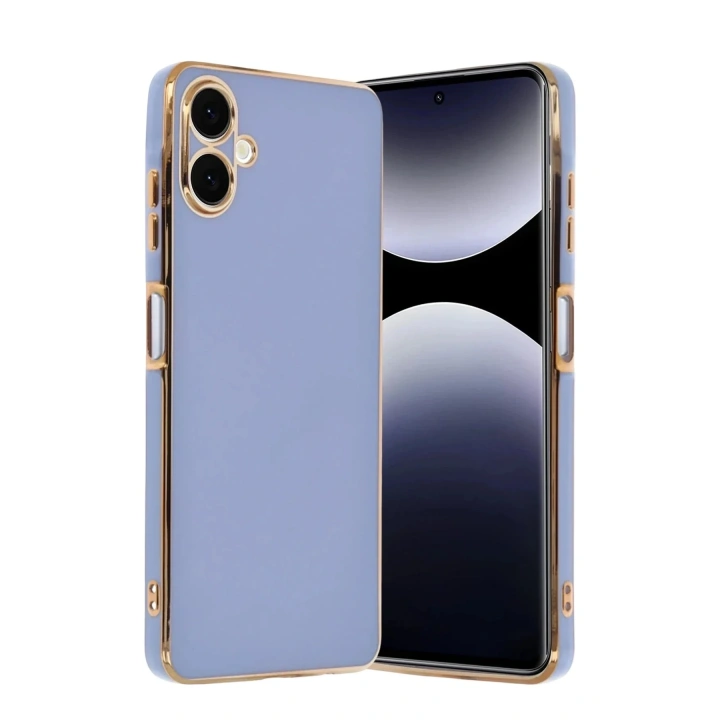 Mey İthalat®  Samsung Galaxy A07 4G Volet Silikon - Mavi