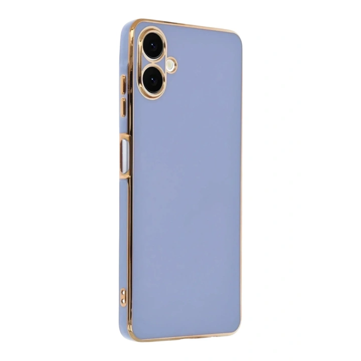 Mey İthalat®  Samsung Galaxy A07 4G Volet Silikon - Mavi