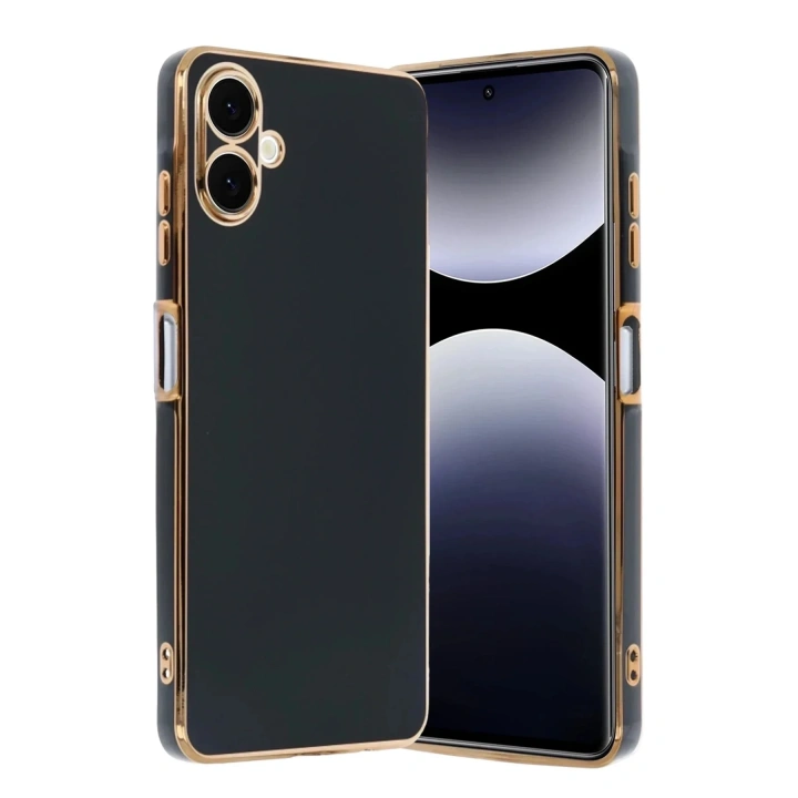 Mey İthalat®  Samsung Galaxy A07 4G Volet Silikon - Siyah