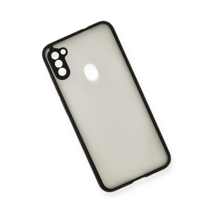Mey İthalat®  Samsung Galaxy A11 Kılıf Montreal Silikon Kapak - Siyah