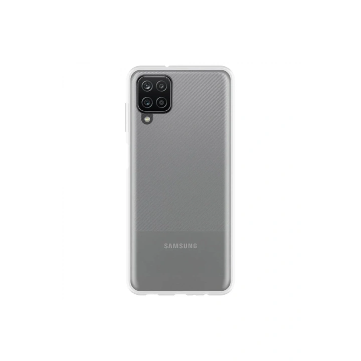 Mey İthalat®  Samsung Galaxy A12 Kılıf Lüx Şeffaf Silikon
