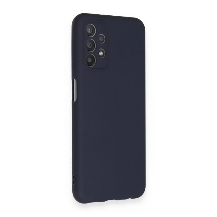 Mey İthalat®  Samsung Galaxy A13 4G Kılıf First Silikon - Lacivert