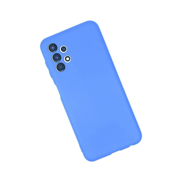Mey İthalat®  Samsung Galaxy A13 4G Kılıf First Silikon - Mavi