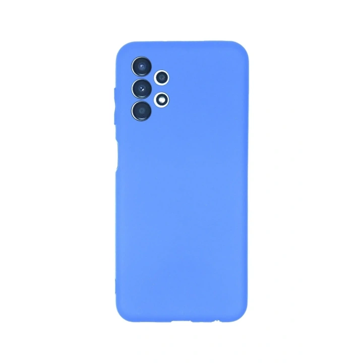 Mey İthalat®  Samsung Galaxy A13 4G Kılıf First Silikon - Mavi