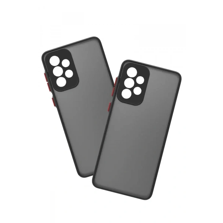 Mey İthalat®  Samsung Galaxy A13 4G Kılıf Montreal Silikon Kapak - Siyah