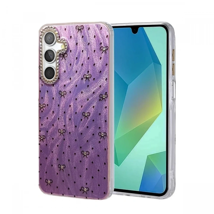 Mey İthalat®  Samsung Galaxy A14 4G Kılıf Blade Aynalı Desenli Kapak - Desen 2
