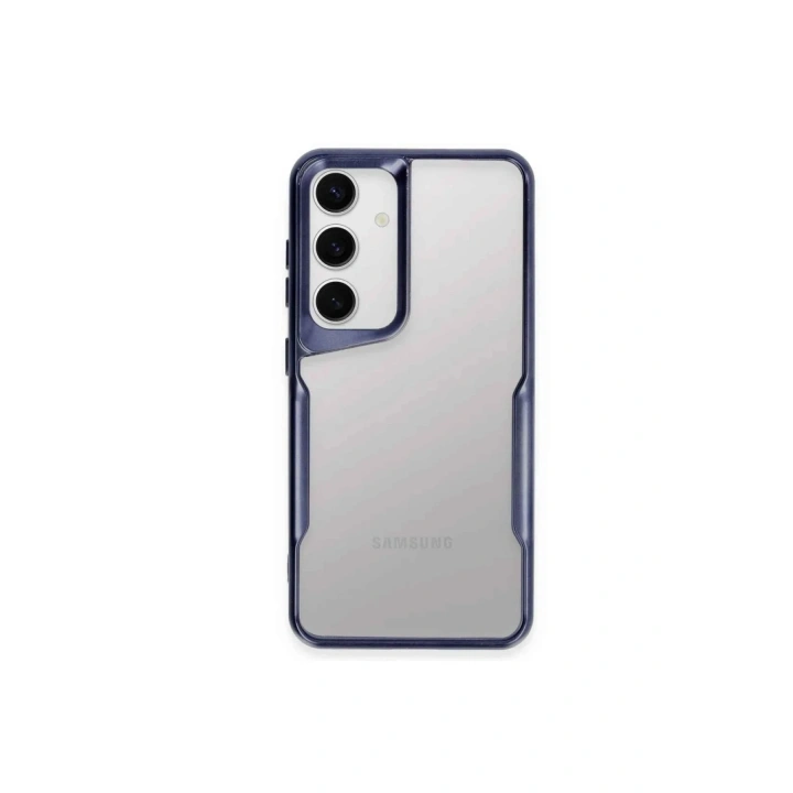 Mey İthalat®  Samsung Galaxy A14 4G Kılıf Boyi Silikon Kapak - Lacivert