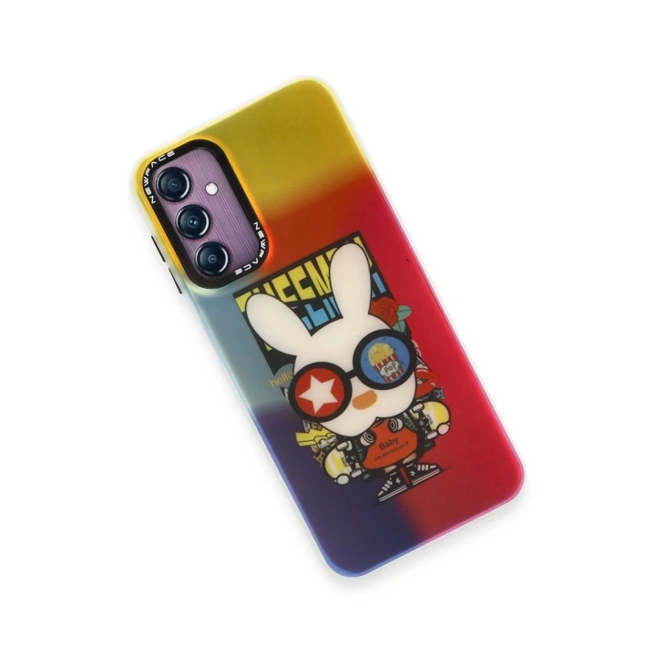 Mey İthalat®  Samsung Galaxy A14 4G Kılıf Estoril Desenli Kapak - Estoril - 10