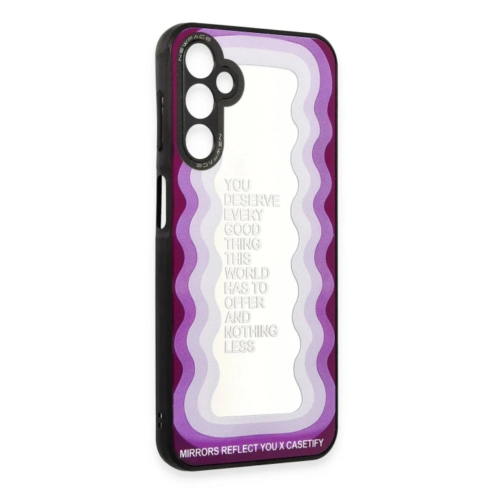 Mey İthalat®  Samsung Galaxy A14 4G Kılıf Mirror Desenli Kapak - Mirror - 5