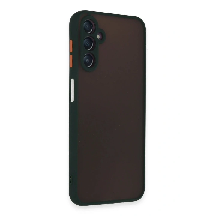 Mey İthalat®  Samsung Galaxy A14 4G Kılıf Montreal Silikon Kapak - Yeşil