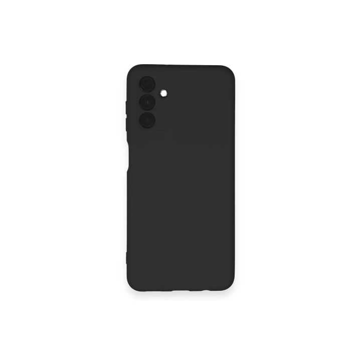 Mey İthalat®  Samsung Galaxy A14 4G Kılıf Nano içi Kadife Silikon - Siyah