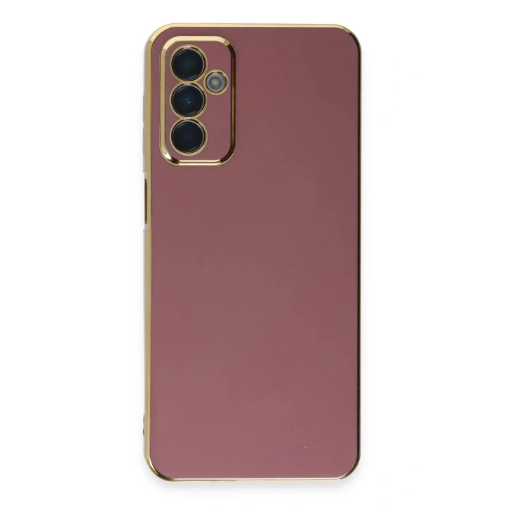 Mey İthalat®  Samsung Galaxy A14 4G Kılıf Volet Silikon - Kırmızı