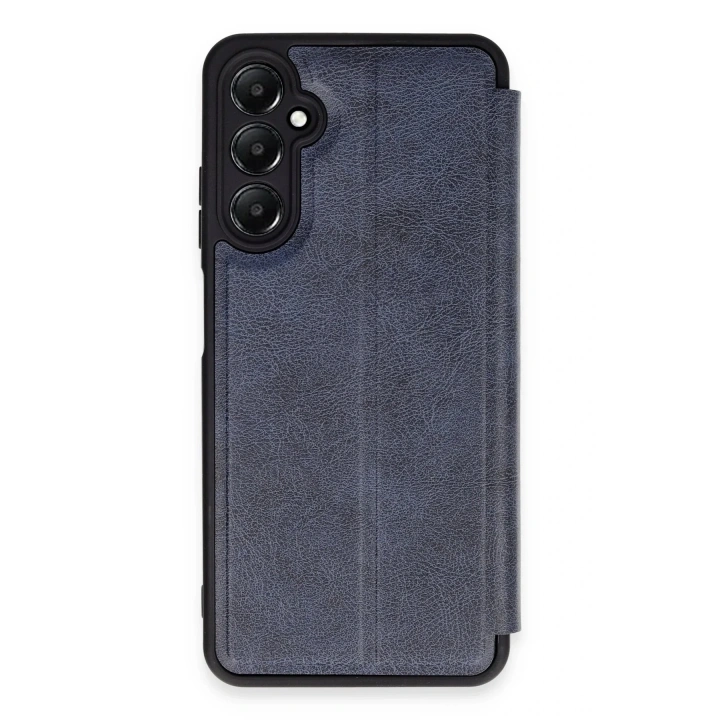 Mey İthalat®  Samsung Galaxy A15 4G Kılıf Flip Cover - Lacivert
