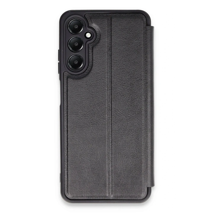 Mey İthalat®  Samsung Galaxy A15 4G Kılıf Flip Cover - Siyah