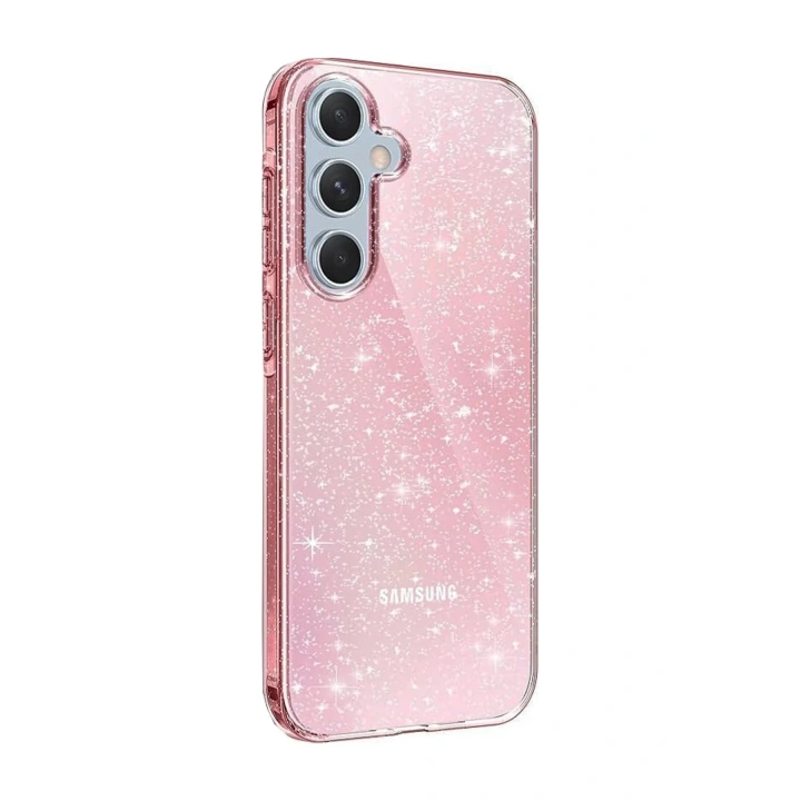 Mey İthalat®  Samsung Galaxy A15 4G Kılıf Glow Kapak - Pembe