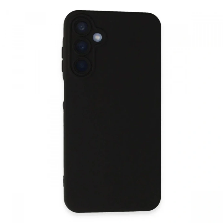 Mey İthalat®  Samsung Galaxy A15 4G Kılıf Nano içi Kadife Silikon - Siyah