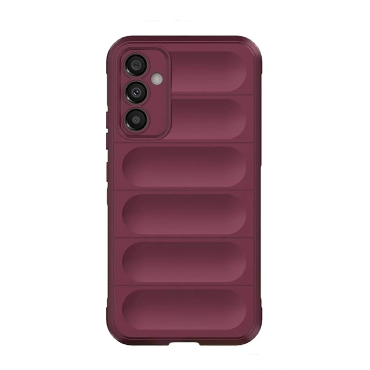 Mey İthalat®  Samsung Galaxy A15 4G Kılıf Optimum Silikon - Bordo