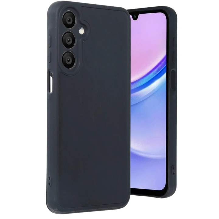 Mey İthalat®  Samsung Galaxy A16 5G Kılıf Aras Deri Kapak - Siyah