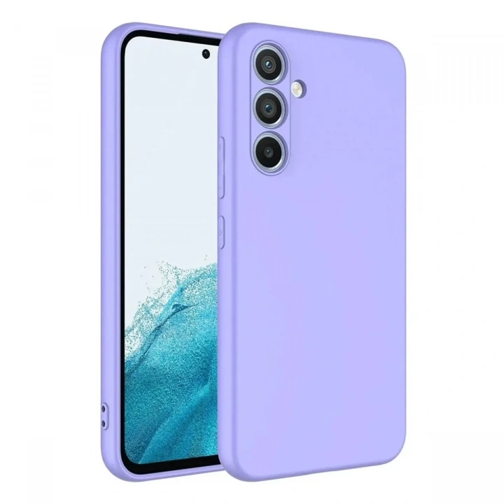 Mey İthalat®  Samsung Galaxy A16 5G Kılıf First Silikon - Lila
