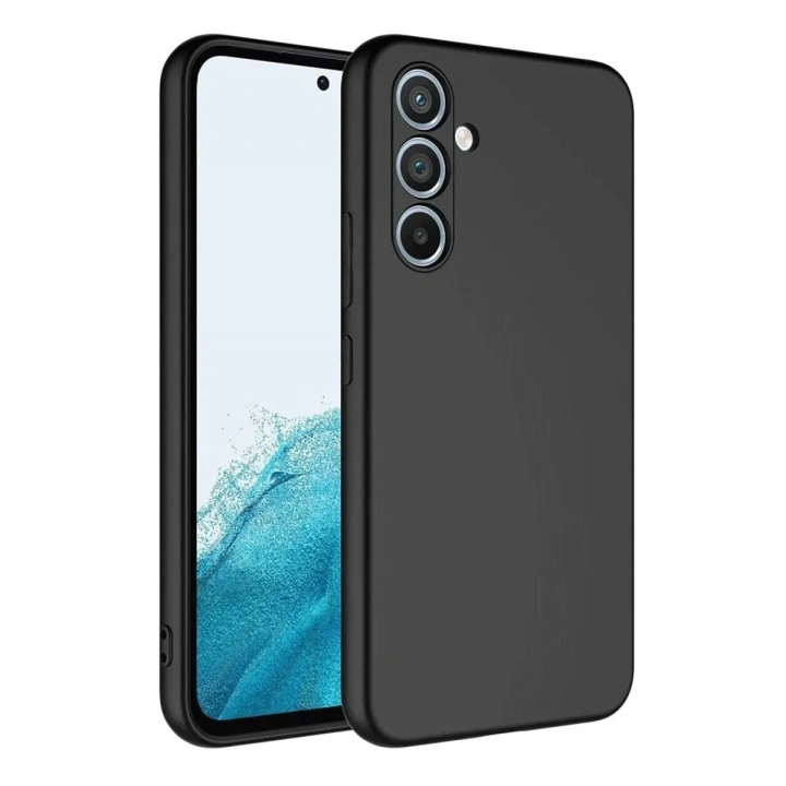 Mey İthalat®  Samsung Galaxy A16 5G Kılıf First Silikon - Siyah
