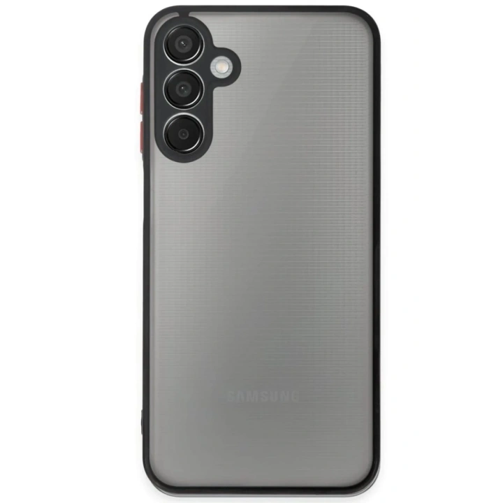Mey İthalat®  Samsung Galaxy A16 5G Kılıf Montreal Silikon Kapak - Siyah