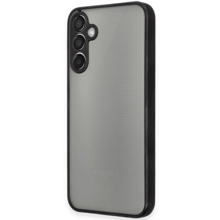 Mey İthalat®  Samsung Galaxy A16 5G Kılıf Montreal Silikon Kapak - Siyah