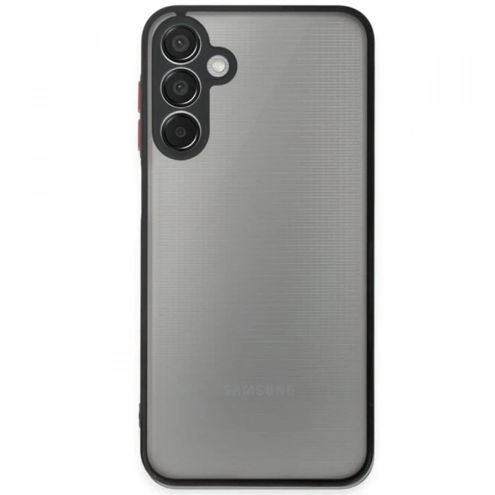Mey İthalat®  Samsung Galaxy A16 5G Kılıf Montreal Silikon Kapak - Siyah