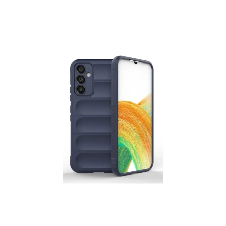 Mey İthalat®  Samsung Galaxy A16 5G Kılıf Optimum Silikon - Lacivert