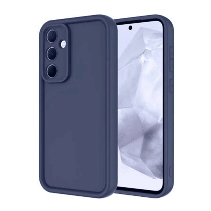 Mey İthalat®  Samsung Galaxy A16 5G Kılıf Viera Silikon - Lacivert